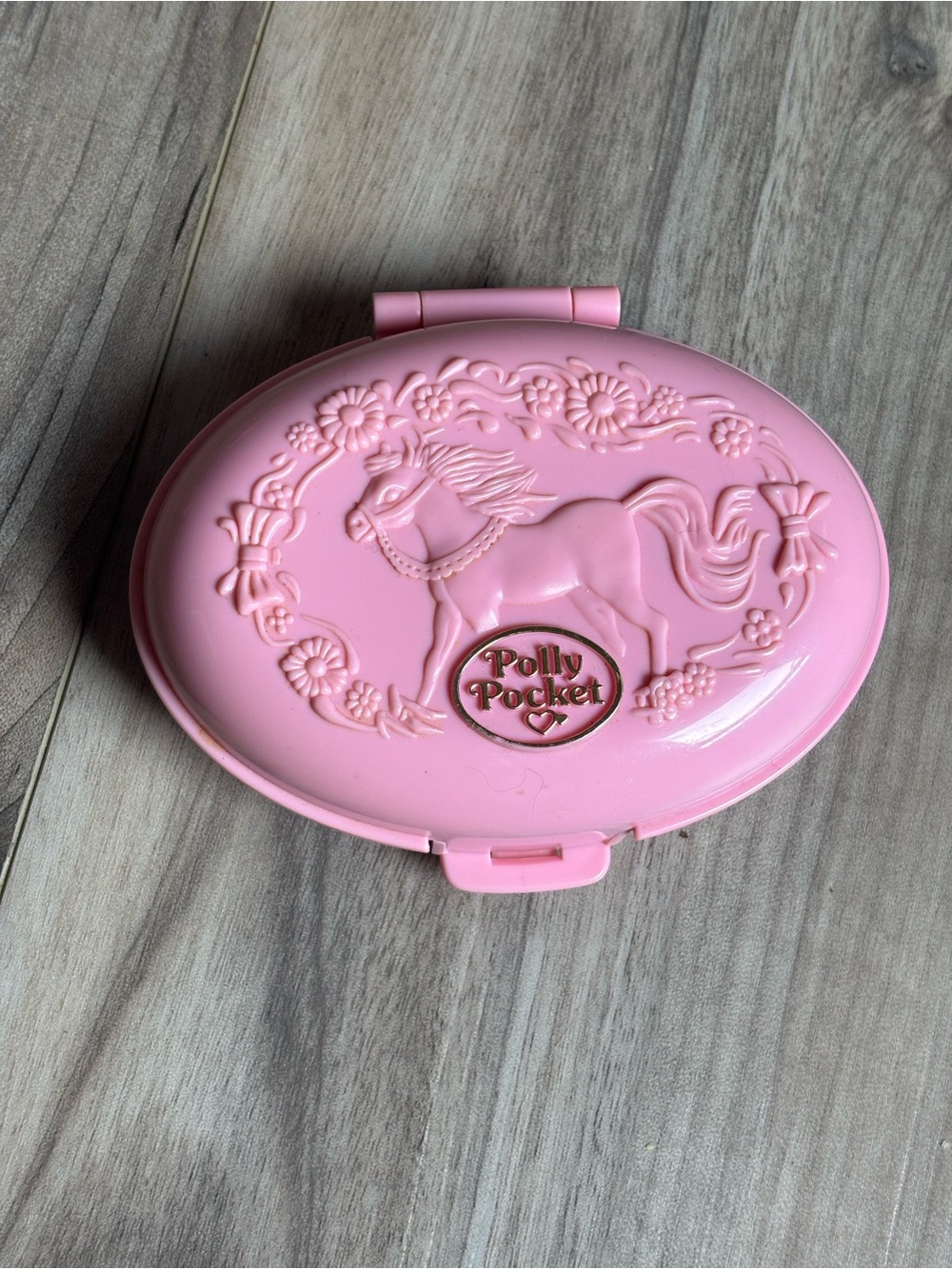 1995 Shetland Pony COMPACT ONLY Vintage Polly Pocket set